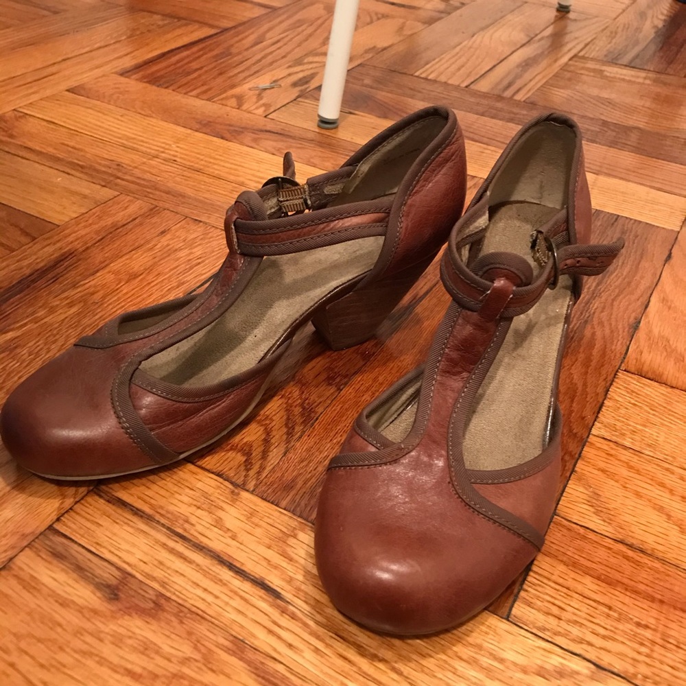 Aldo Strappy Clog Heels